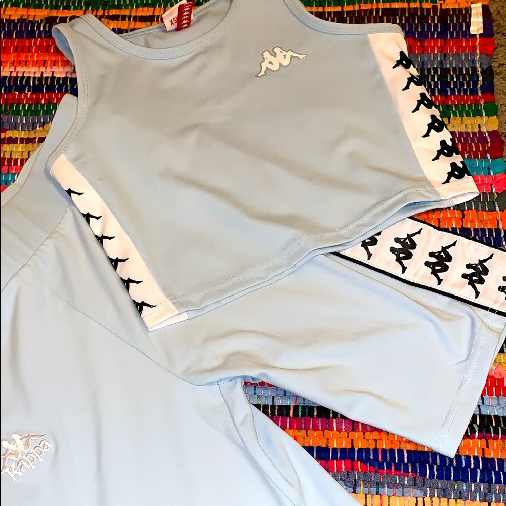 KAPPA TWO PIECE SET .. ONLY WORN ONCE!!